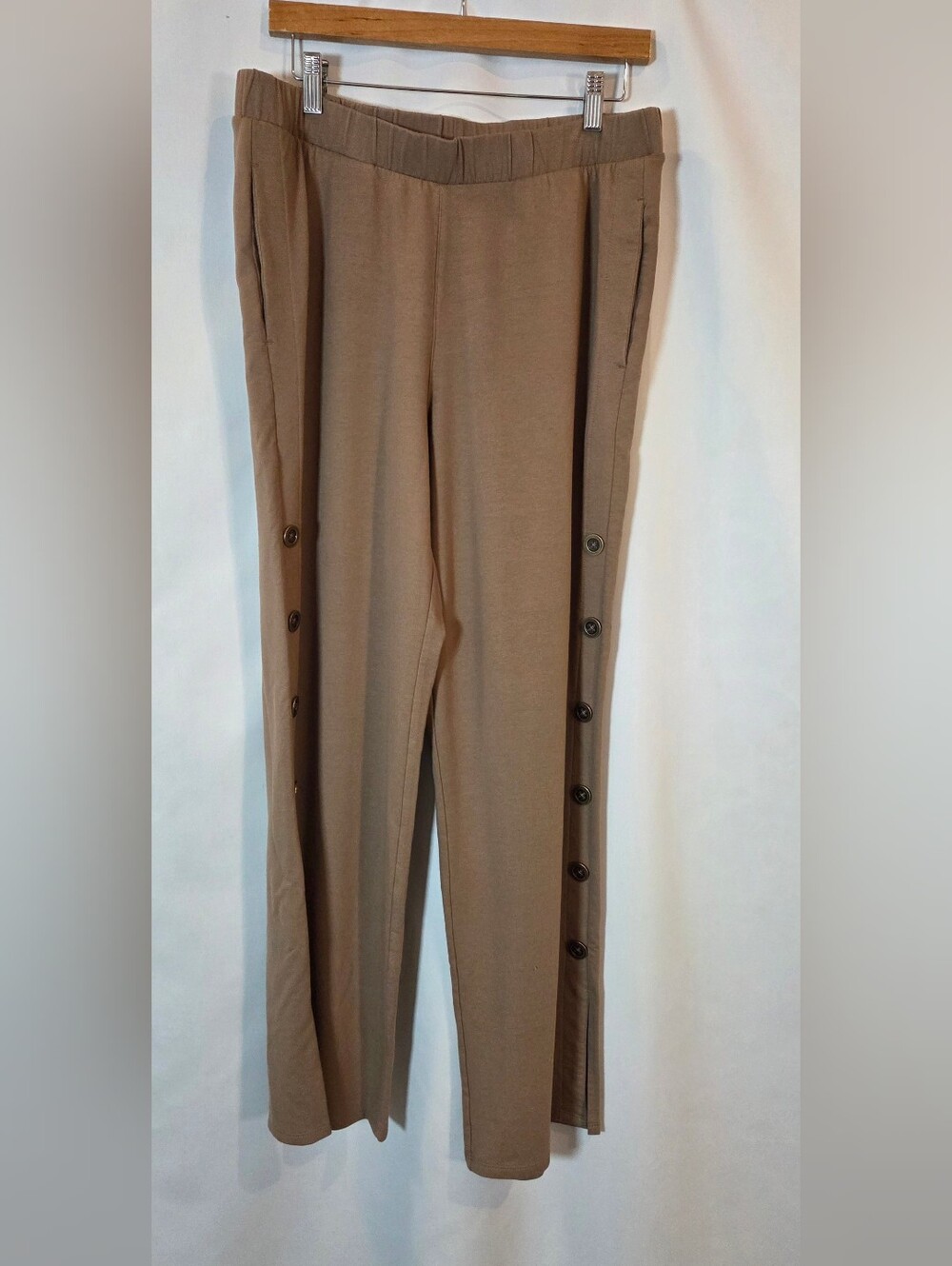 Soft Surroundings Newport Beach wide-leg knit pants